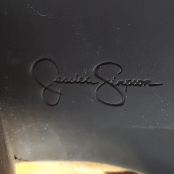 Suede leather booties sz 6.5 Jessica Simpson - Picture 6 of 7